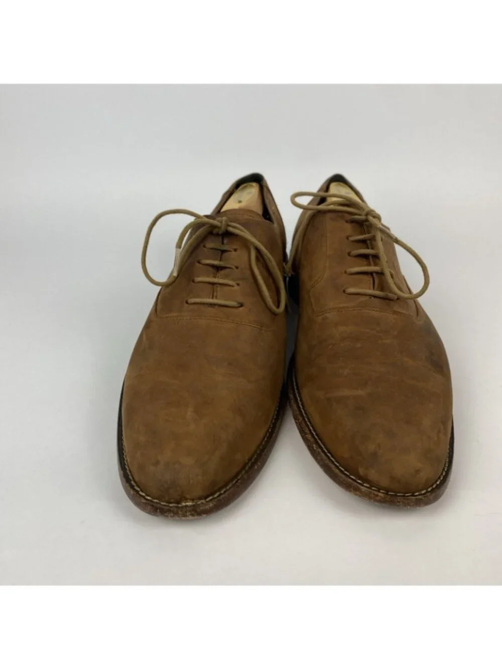 Nisolo Mens Everyday Oxford | Brown Leather | Size 12